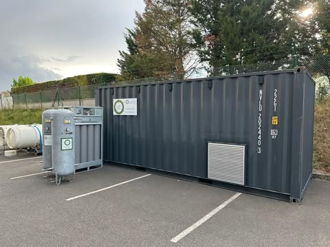 Skid de liqu&eacute;faction