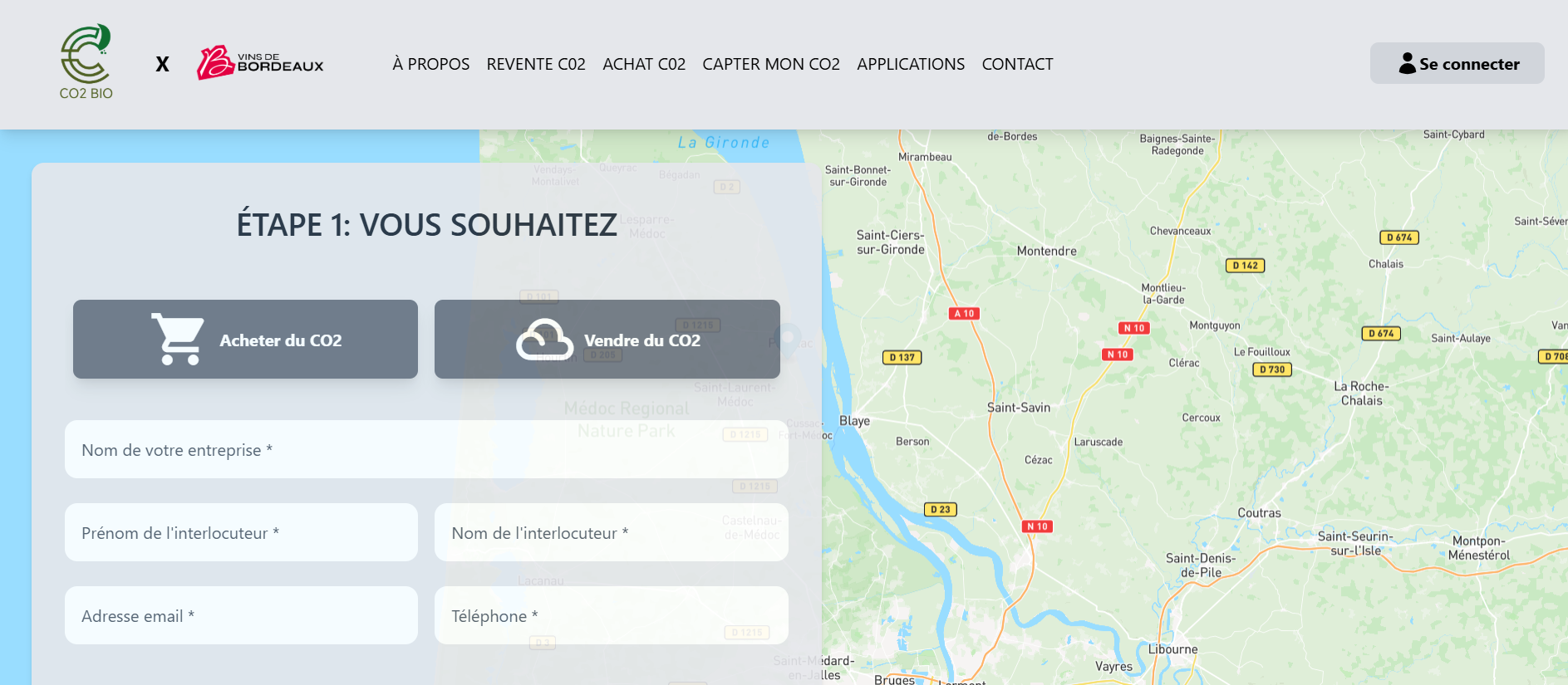 Plateforme CO2 Bio